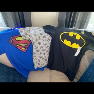 Batman, Superman and Harry Potter